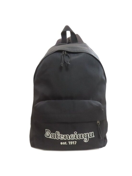 Balenciaga Logo Backpack Canvas main image 8